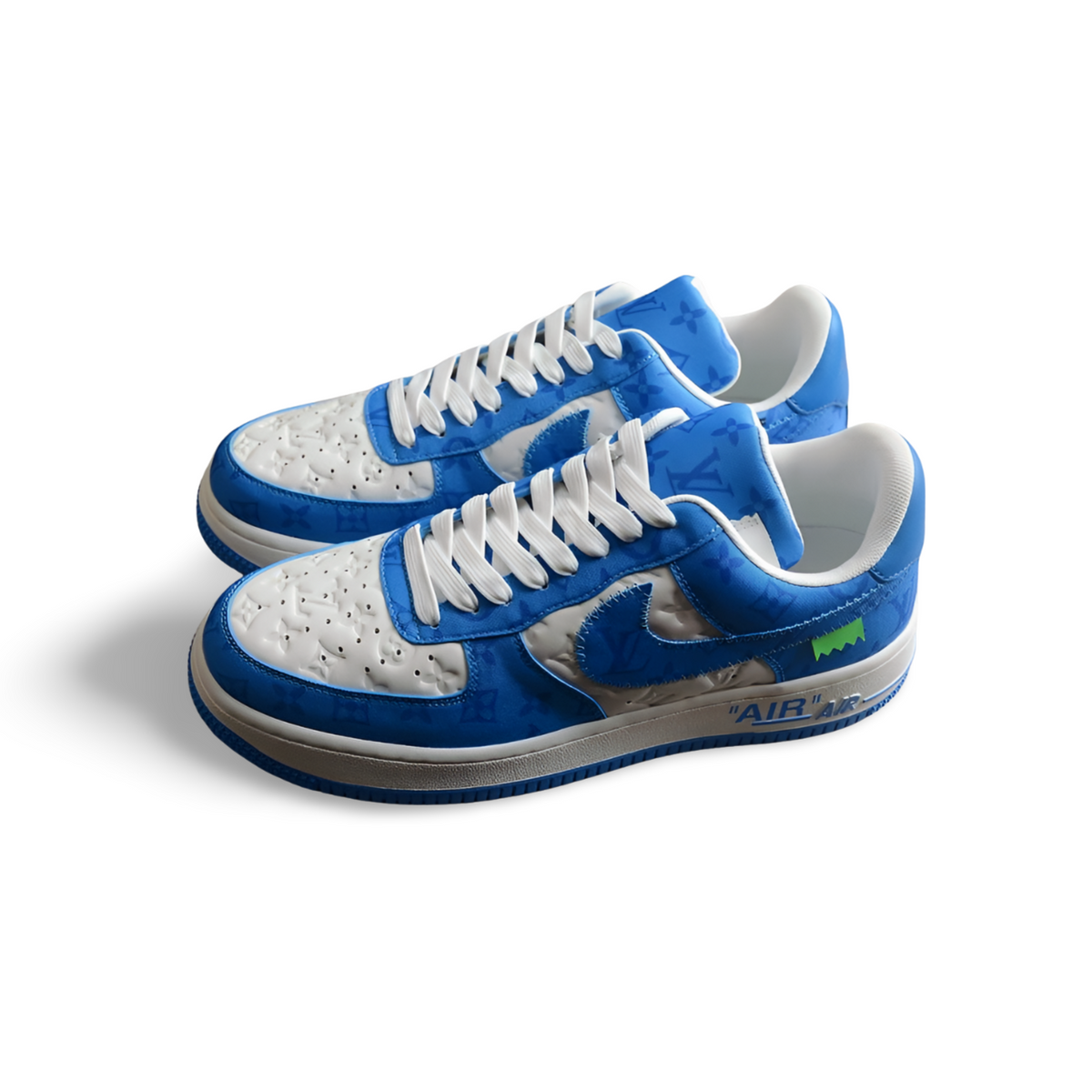 Louis Vuitton x Air Force 1 Blue - Sneakers Club