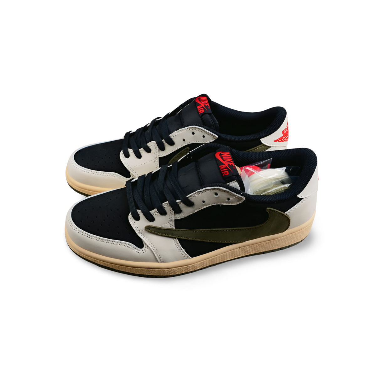 Travis Scott x Air Jordan 1 Low "Olive" - Sneakers Club