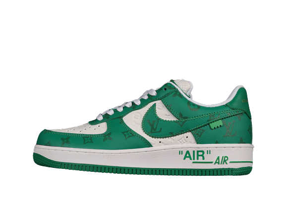 Louis Vuitton x Air Force 1 Low Green - Sneakers Club