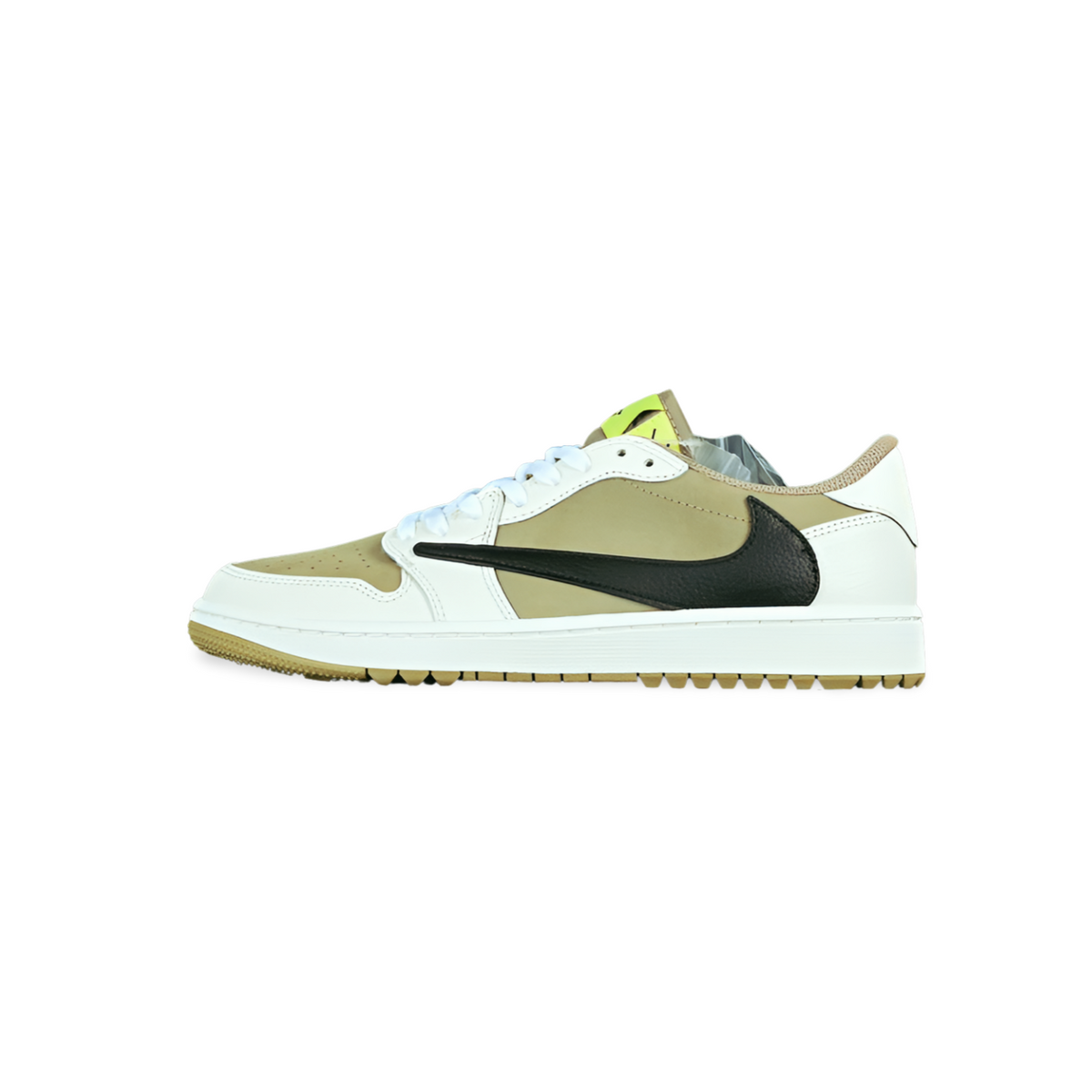 Travis Scott x Air Jordan 1 Low "Neutral Olive" - Sneakers Club