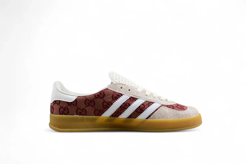 Adidas Gazelle x Gucci Brown/Cloud White - Sneakers Club