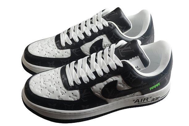 Louis Vuitton x Air Force 1 Low Black - Sneakers Club