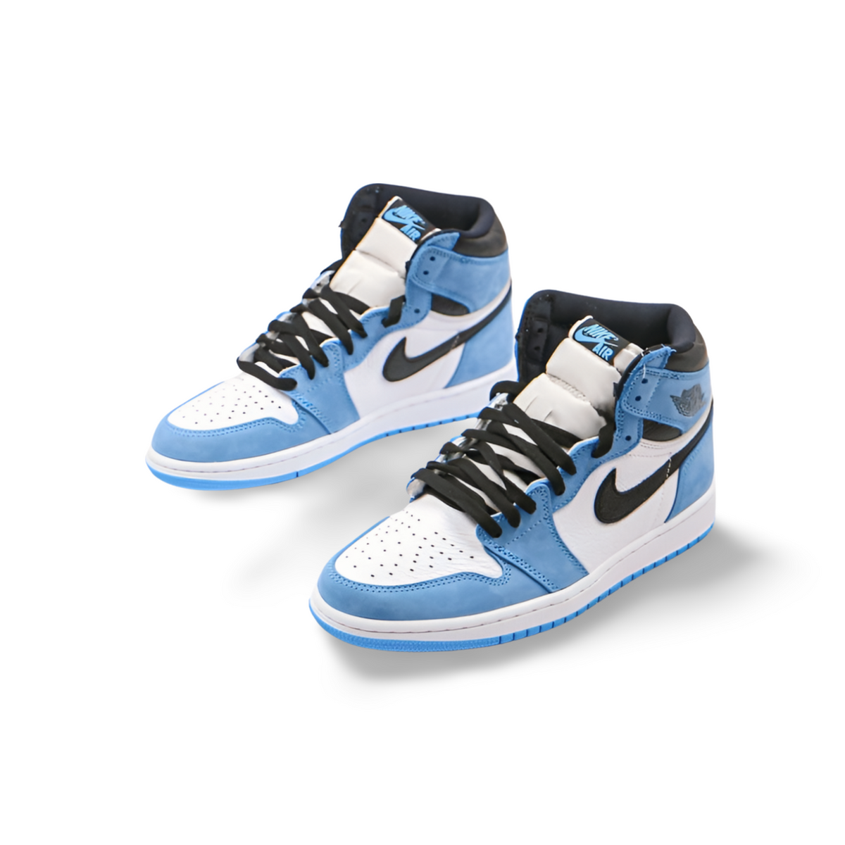 Air Jordan 1 Retro High White University Blue Black - Sneakers Club