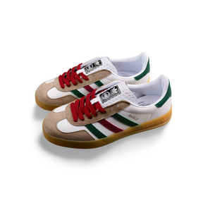 Adidas Gazelle x Gucci White/Green “IA9089” - Sneakers Club