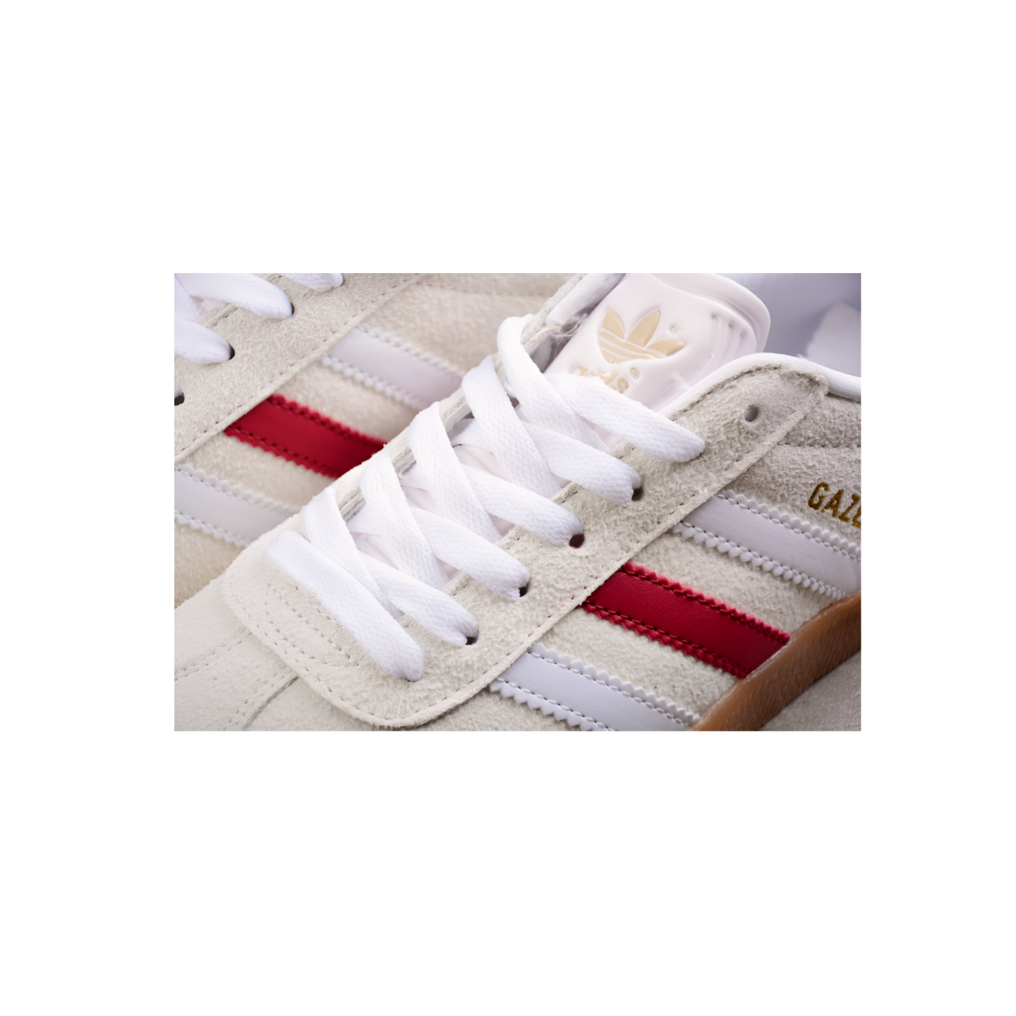 Adidas Gazelle Aluminum Collegiate Burgundy - Sneakers Club