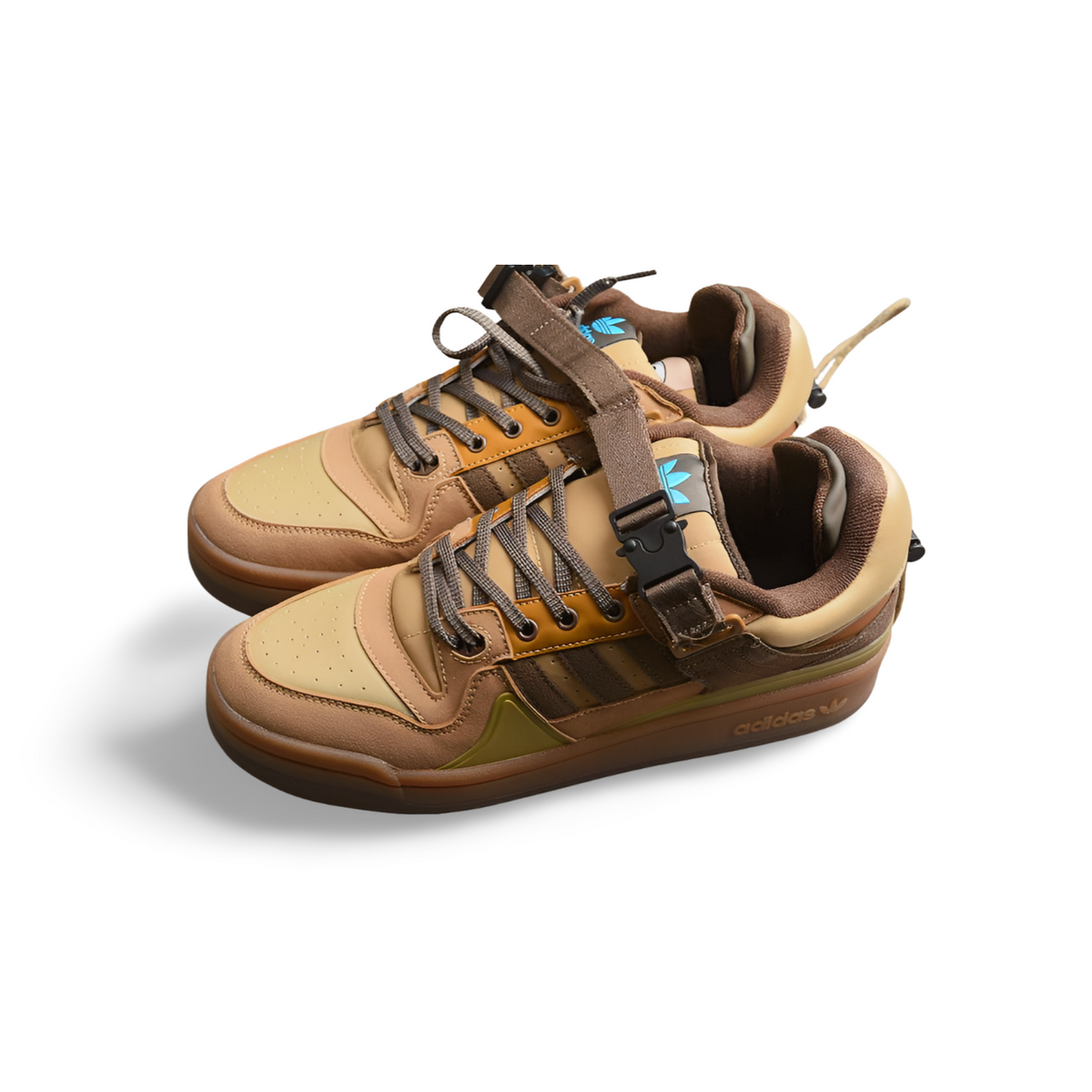 Bad Bunny x Forum Buckle Low "The First Cafe Cardboard" - Sneakers Club