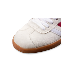 Adidas Gazelle Aluminum Collegiate Burgundy - Sneakers Club