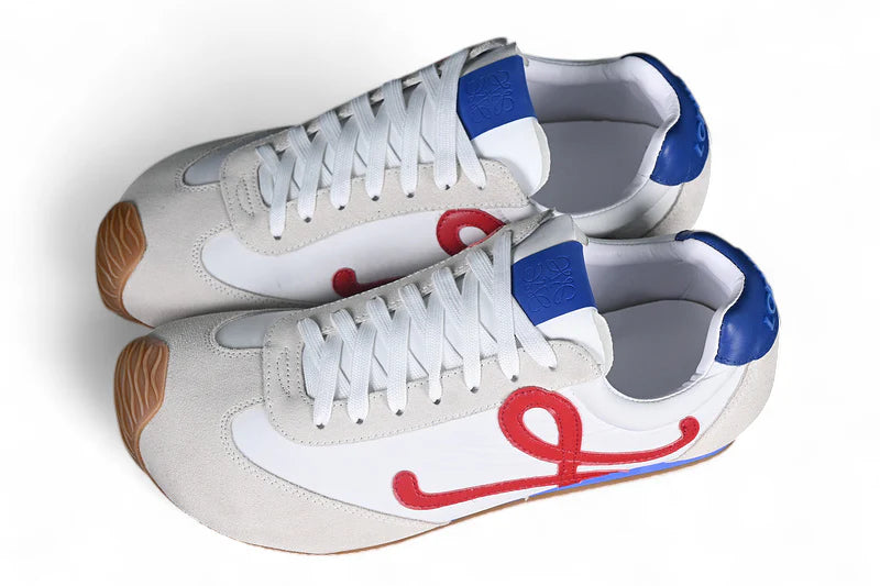 LOEWE Ballet Runner 2.0 White/Blue/Red - Sneakers Club