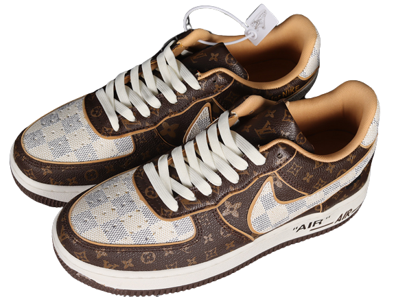 Louis Vuitton x Air Force 1 Low Brown - Sneakers Club