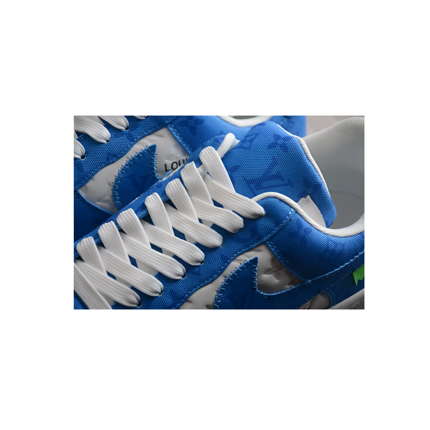 Louis Vuitton x Air Force 1 Blue - Sneakers Club