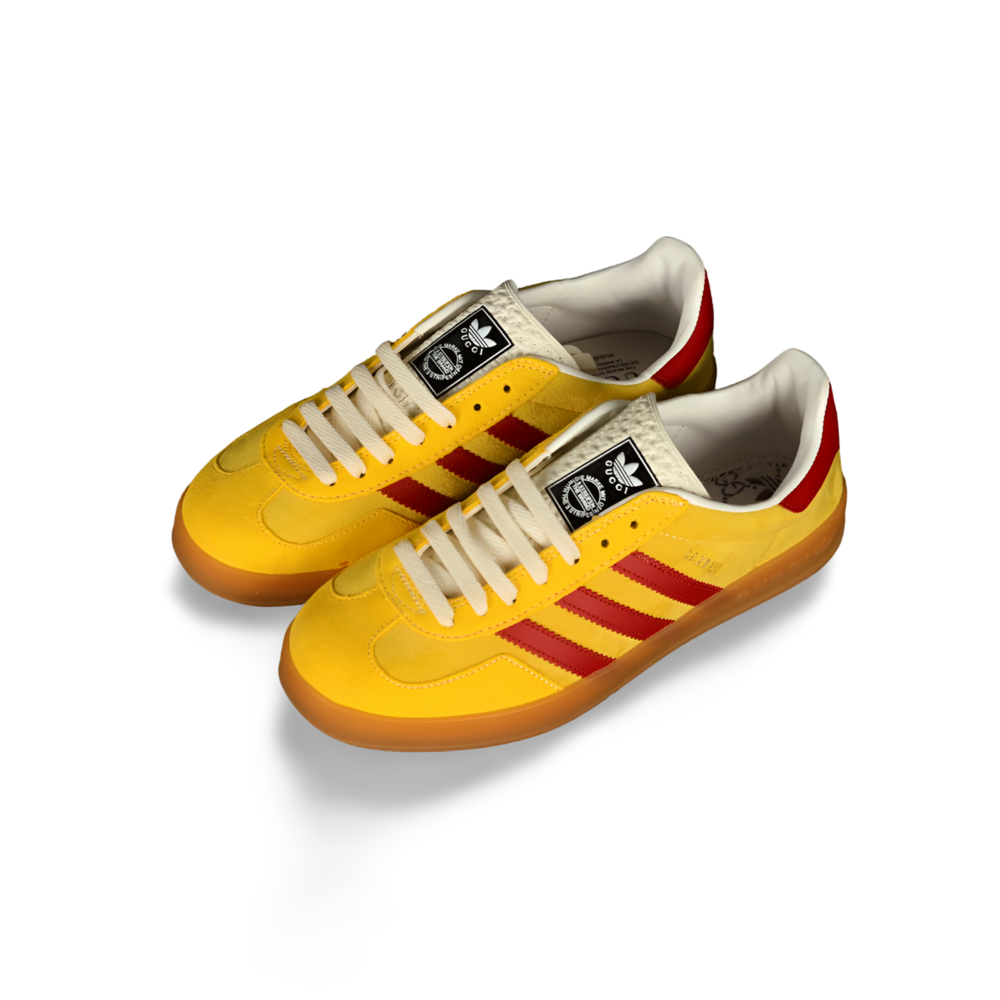 Adidas Gazelle x Gucci Yellow - Sneakers Club