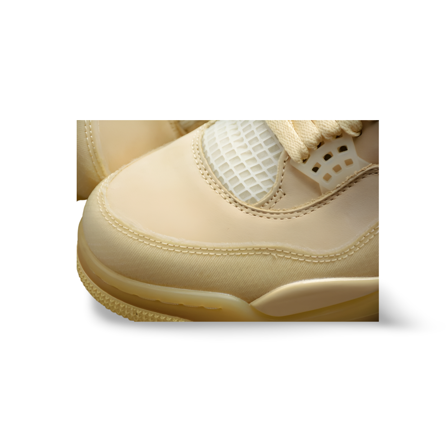 Air Jordan 4 x OFF WHITE “Sail” - Sneakers Club