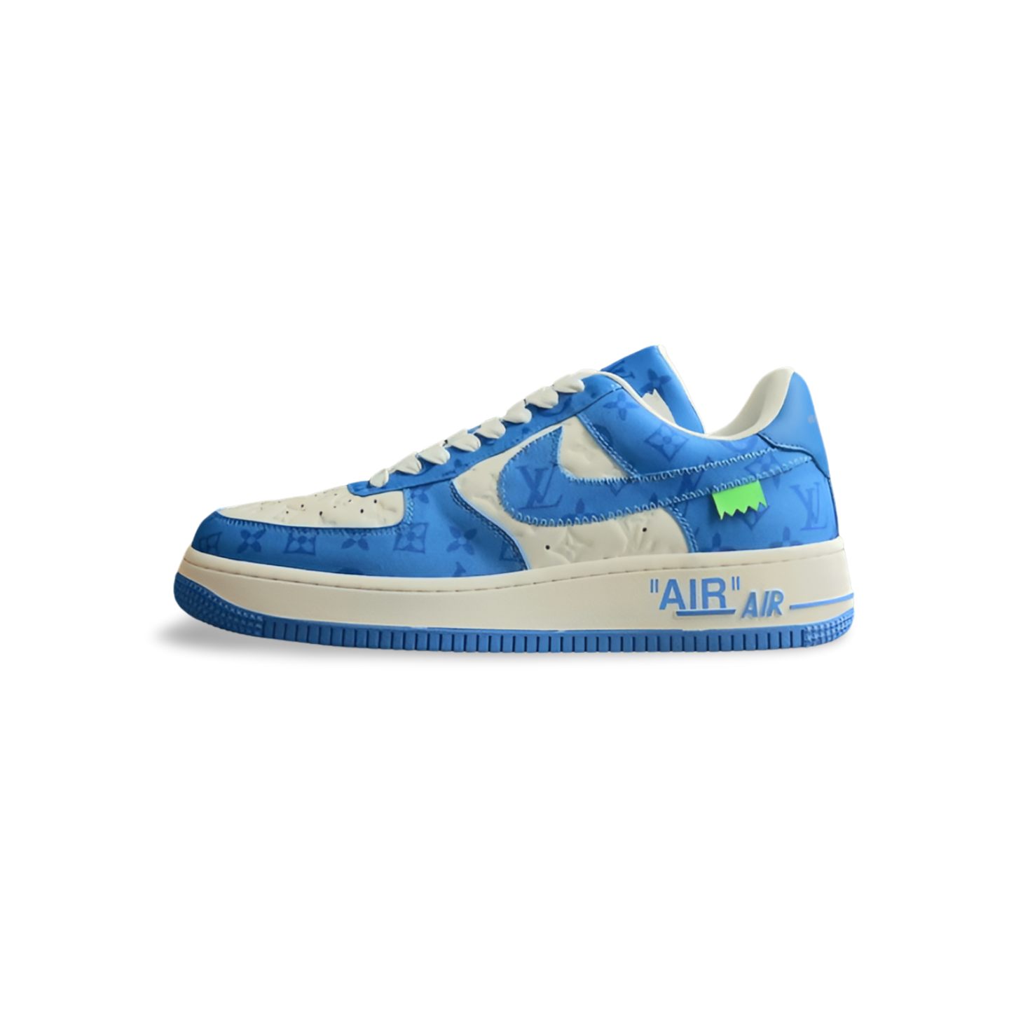 Louis Vuitton x Air Force 1 Blue - Sneakers Club