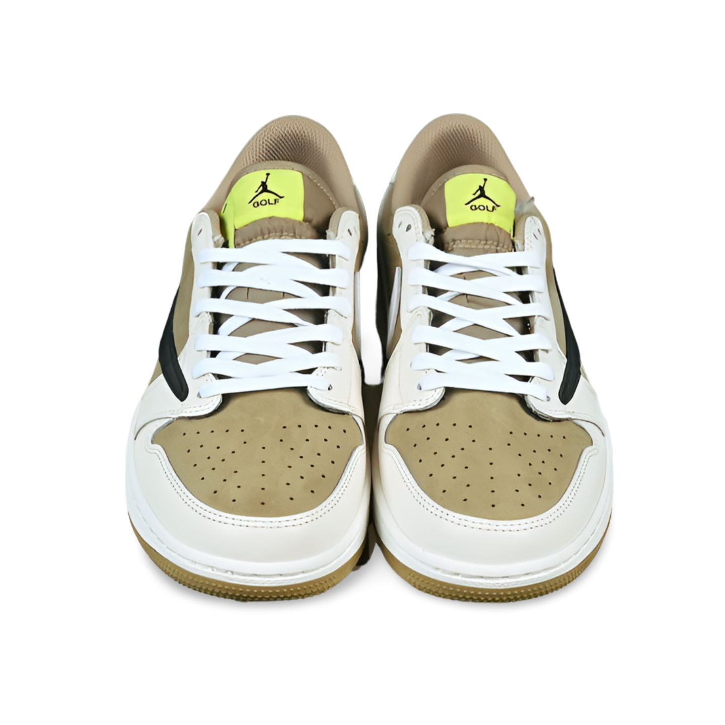 Travis Scott x Air Jordan 1 Low "Neutral Olive" - Sneakers Club