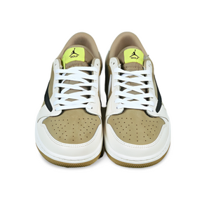 Travis Scott x Air Jordan 1 Low "Neutral Olive" - Sneakers Club