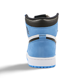 Air Jordan 1 Retro High White University Blue Black - Sneakers Club
