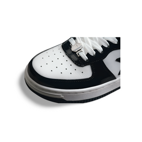 Bape Sta Patent Black White - Sneakers Club