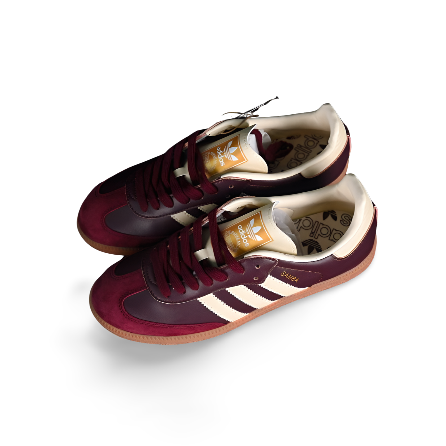 Adidas Samba OG “Maroon/Cream White” - Sneakers Club