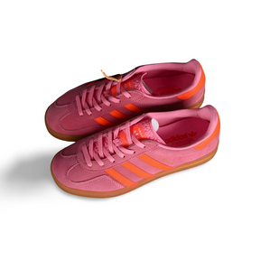 Adidas Gazelle Indoor “Beam Pink Solar Red” - Sneakers Club