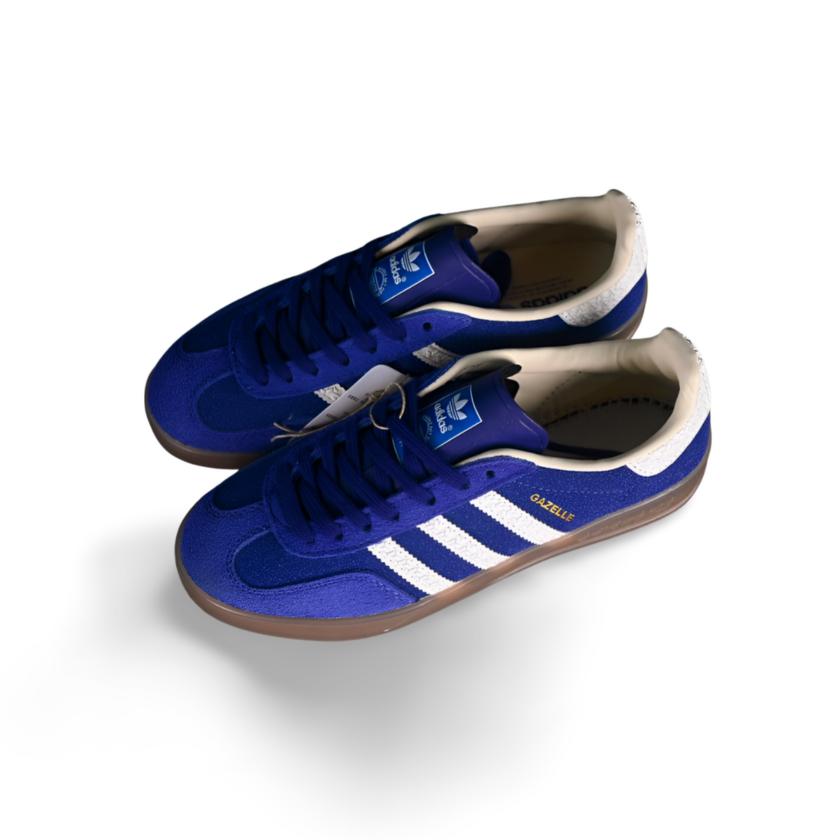 Adidas Gazelle Indoor Blue/White - Sneakers Club