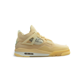 Air Jordan 4 x OFF WHITE “Sail” - Sneakers Club