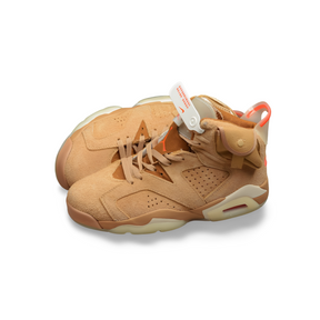 Travis Scott x Air Jordan 6 British Khaki - Sneakers Club