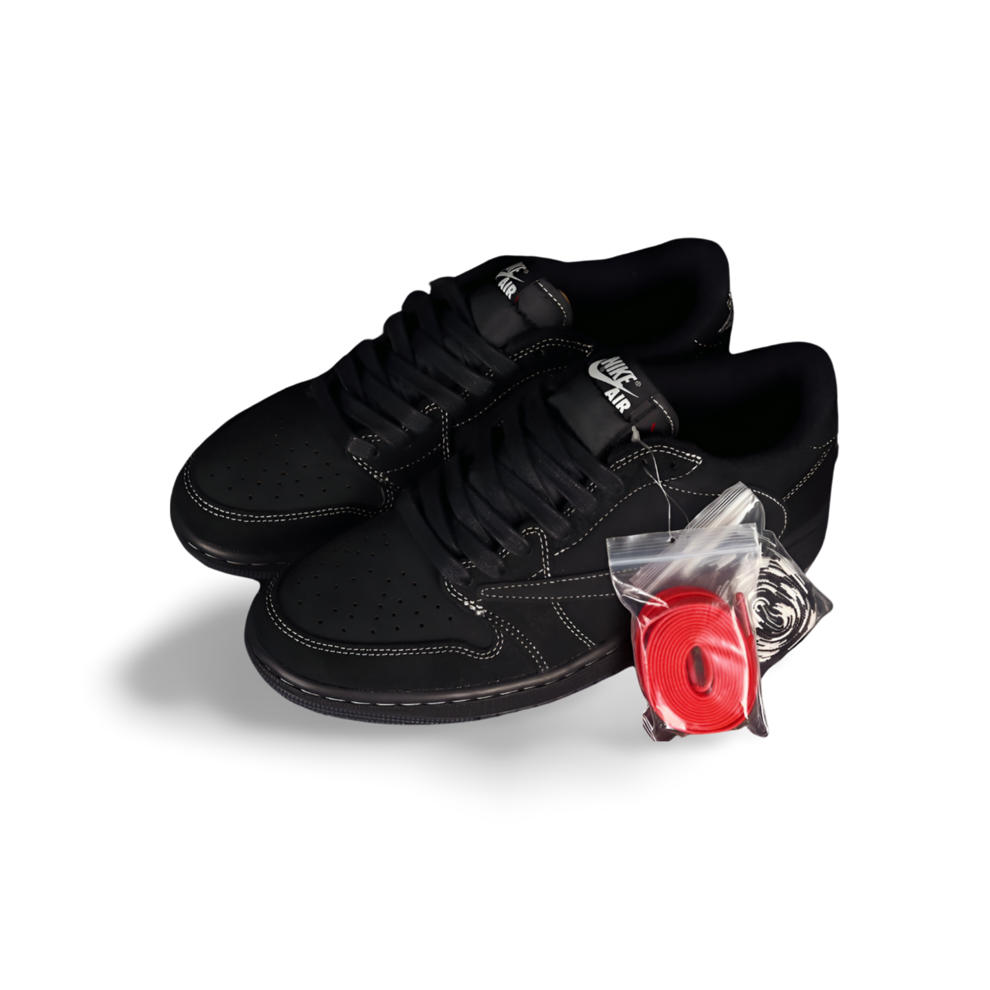 Travis Scott x Air Jordan 1 Low “Black Phantom” - Sneakers Club