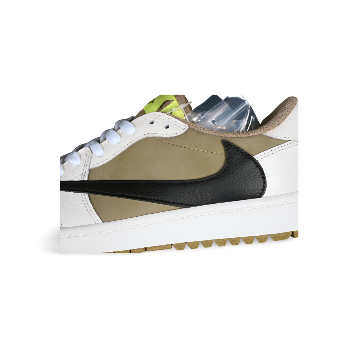 Travis Scott x Air Jordan 1 Low "Neutral Olive" - Sneakers Club