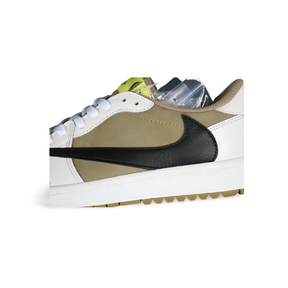Travis Scott x Air Jordan 1 Low "Neutral Olive" - Sneakers Club