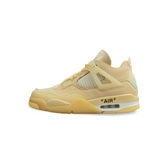 Air Jordan 4 x OFF WHITE “Sail” - Sneakers Club