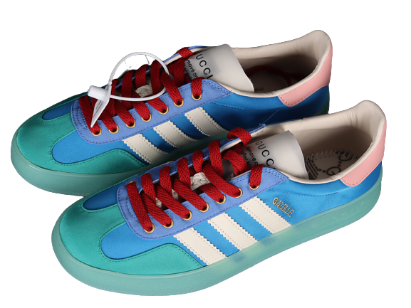 Adidas Gazelle x Gucci Blue - Sneakers Club