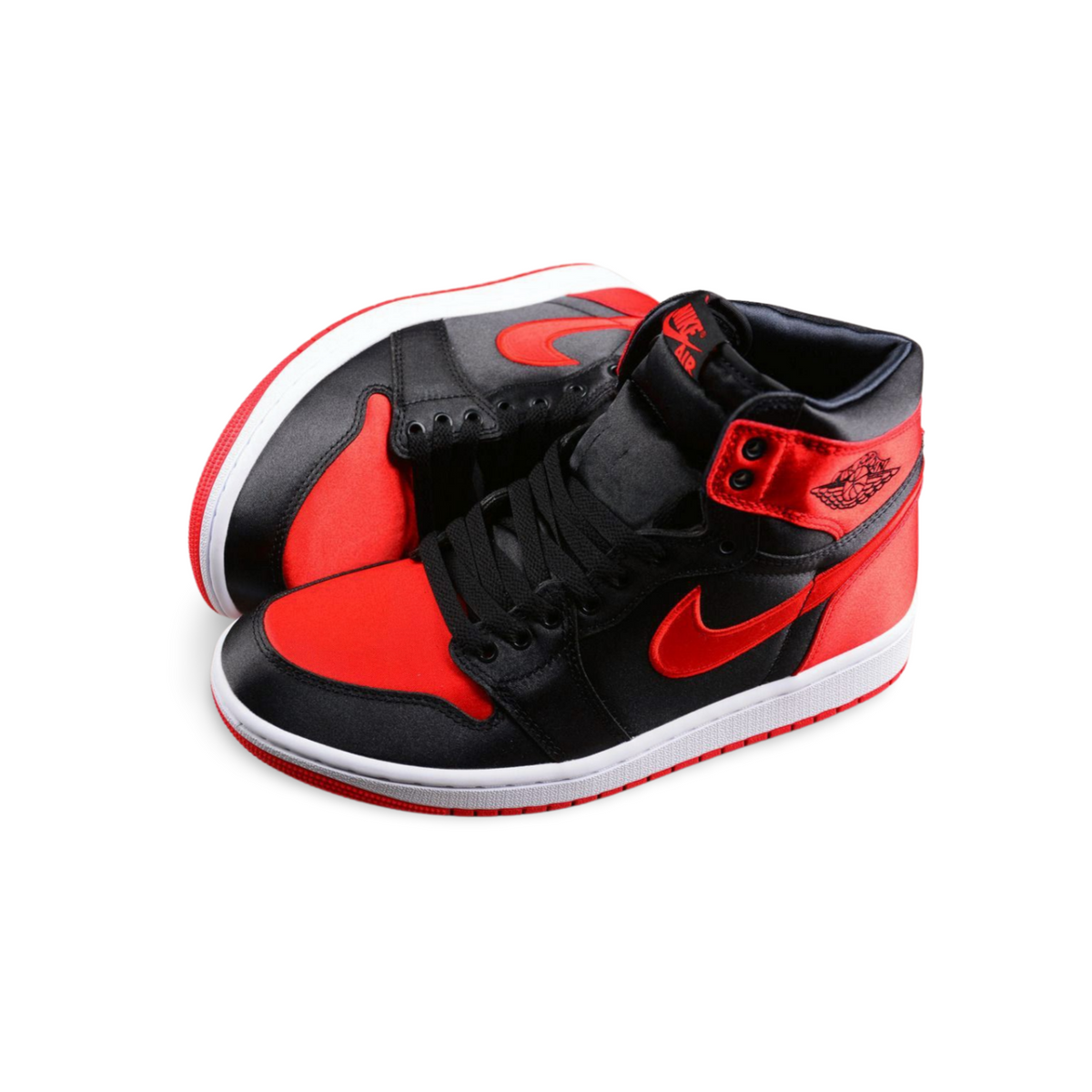 Air Jordan 1 High Satin Bred - Sneakers Club