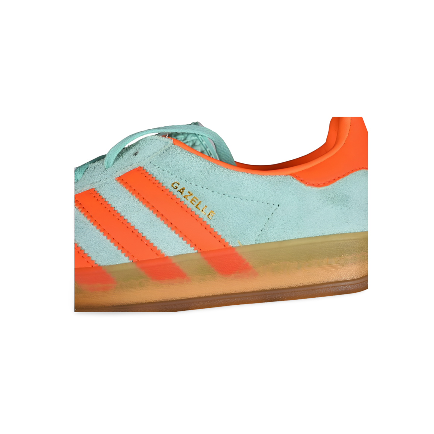 Adidas Gazelle Indoor Pulse Mint/Solar Orange - Sneakers Club